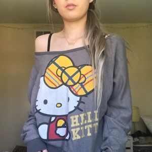 Hello Kitty pull over sweater